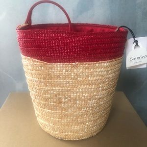 Straw bag